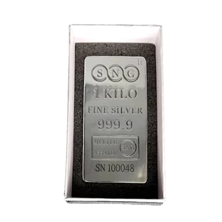 شمش 1000 گرمی عیار 999.9 تحت لیسانس