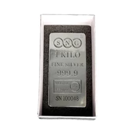 شمش 1000 گرمی عیار 999.9 تحت لیسانس